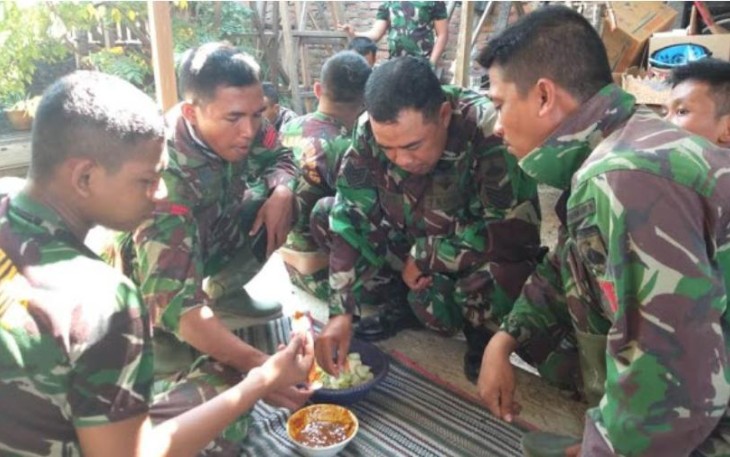 Kebersamaan Prajurit di Lokasi TMMD Akan Dikenang Sepanjang Masa
