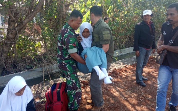 Tim Kesehatan TMMD Sigap di Lapangan