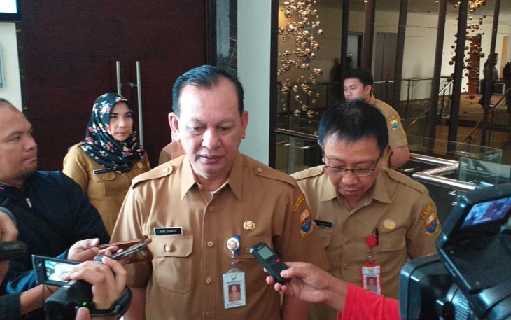 Sekda Provinsi Jambi Membuka Secara Resmi Pertemuan Advokasi LS/LP Eliminasi MPMalaria Pada Komunitas Suku Anak Dalam di Provinsi Jambi