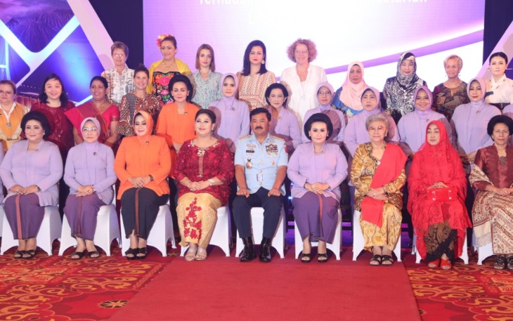 Panglima TNI dalam Peringatan HUT ke-53 IKKT Pragati Wira Anggini tahun 2019