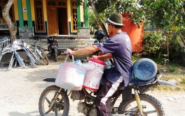 Masyarakat berikan dukungan logistik bagi Satgas TMMD Tegal