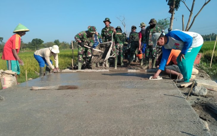 Selalu Pacu Prajurit dan Warga di TMMD Kodim Klaten