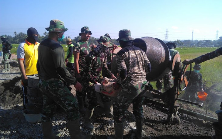 Dandim Eko Akan Pacu Prestasi Proyek Fisik di TMMD