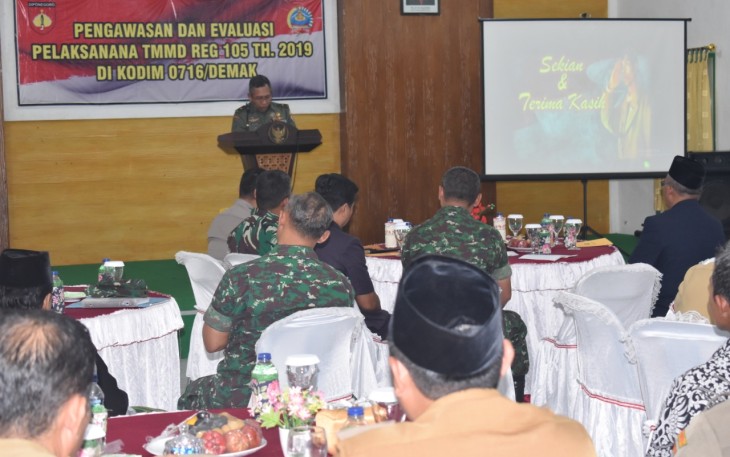 Tim Wasev Apresiasi Positif TMMD Reguler Demak