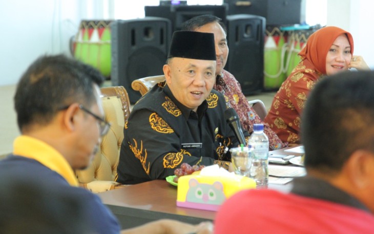 Sekretaris Daerah Provinsi Bengkulu Nopian Andusti