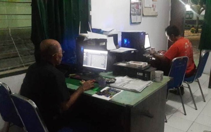 Tim Jurnalistik TNI Giat TMMD Tegal