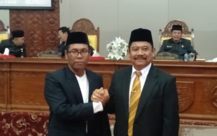 Dedi Ermansyah (kiri) dan Muslihan DS (kanan)
