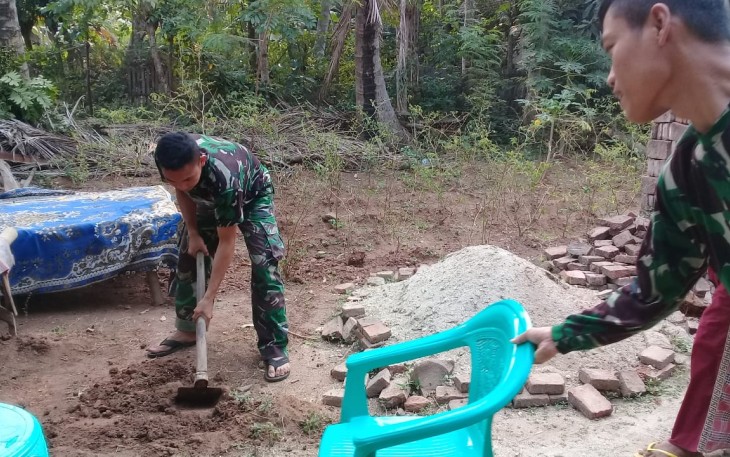 Jelang Penutupan  Basecamp di Lokasi TMMD di Rehab