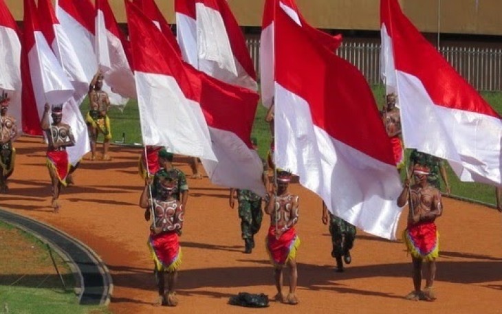 Merah Putih Tetap Berkibar di Papua