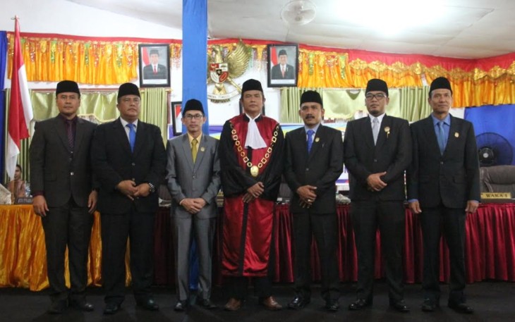 3 Pimpinan Dewan Mukomuko Periode 2019-2024 Resmi Dilantik