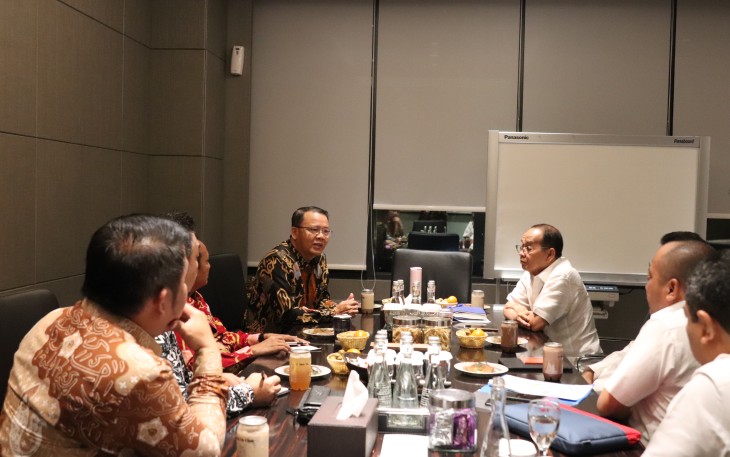 Gubernur Rohidin Temui Dirut Hutama Karya