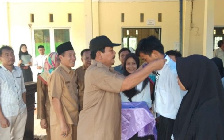 Wakil Bupati Seluma Suparto Buka Acara Pelatihan Keterampilan Berbasis Kompetensi Gelombang IV Tahun 2019