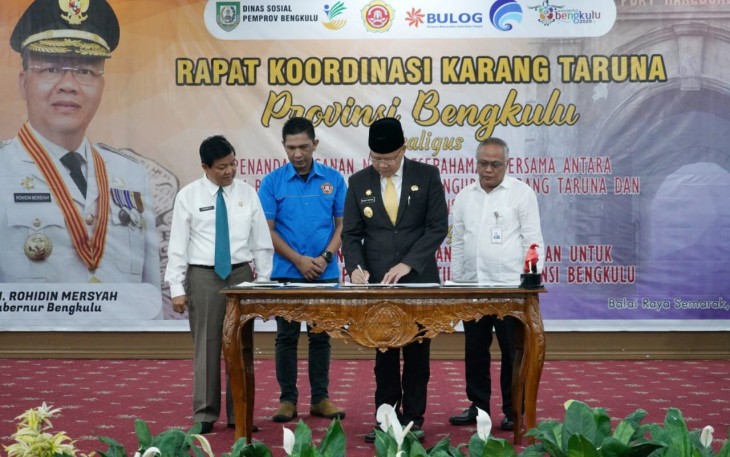 Gubernur Bengkulu Rohidin Mersyah 