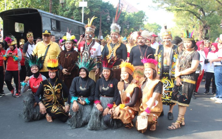 Semarak Pawai Kebangsaan Surakarta