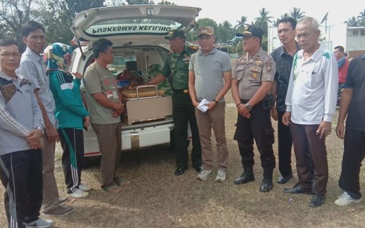 Khairul  Remaja Warga Desa Padang Beriang Kecamatan Pino Raya Dirujuk Ke RSMY Bengkulu 