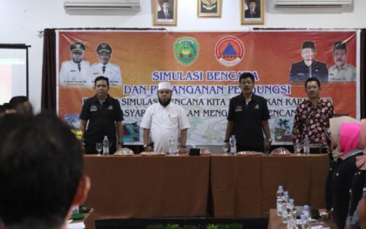 Wali Kota Bengkulu Helmi Hasan Buka Kegiatan Simulasi Dan Sosialisasi Bencana Dan Penanggulangan Pengungsi Tahun 2019