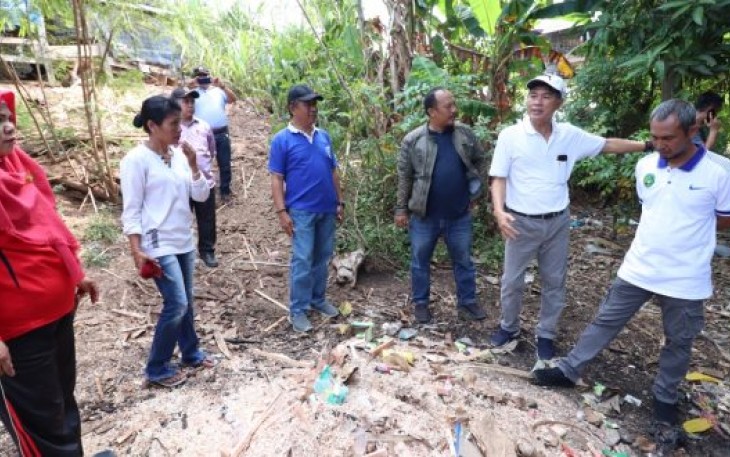 Tim Gabungan Satgas Banjir Dan Sampah Meninjau Lokasi