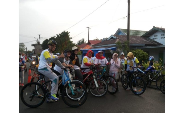 Peserta Gowes Nusantara 2019 