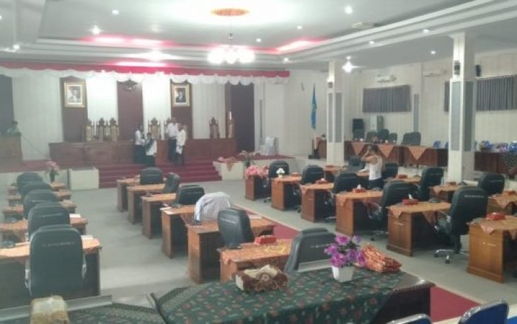Persiapan Pelantikan Anggota Dewan Terpilih 