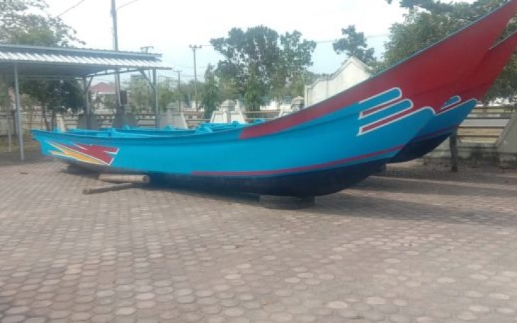 Kapal Motor Tempel Yang Akan Disalurkan Kepada Nelayan 