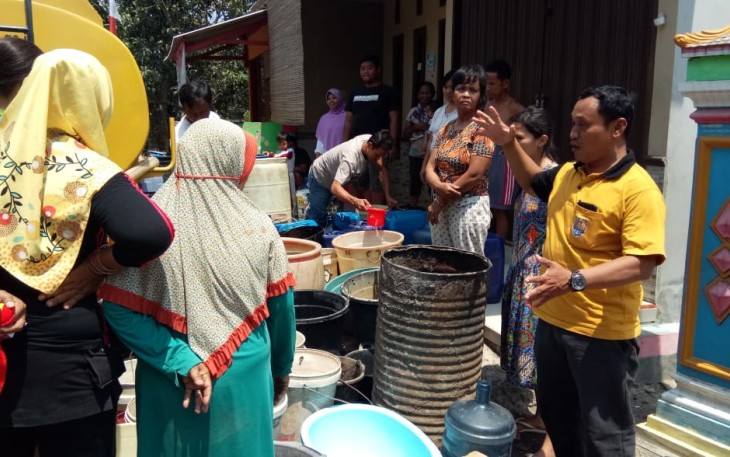 Air Bersih Jadi Emas di Saat Kemarau di Desa Cilibang