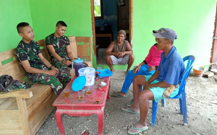 Kedekatan Satgas TMMD 106 Kodim Cilacap dengan Warga Makin Mengasyikan
