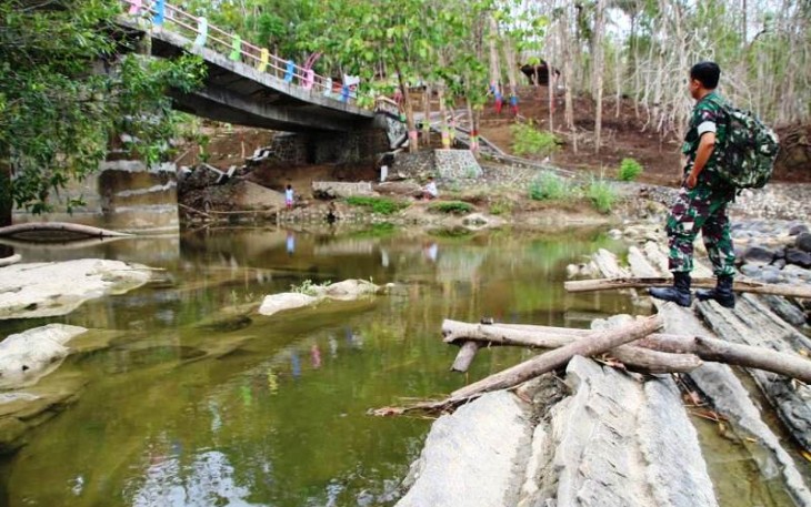 Objek Wisata dan Minat Baca Usia Dini Wujud  TMMD Bangun Pedesaan