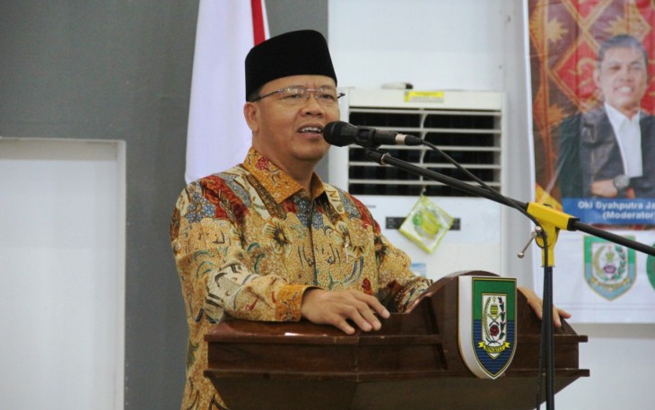 Gubernur Bengkulu Rohidin Mersyah 