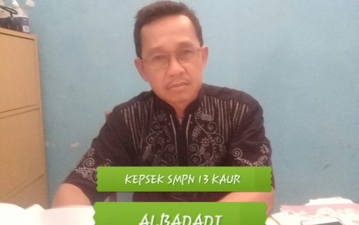 Kepala Sekolah SMPN 13 Kaur Albadadi
