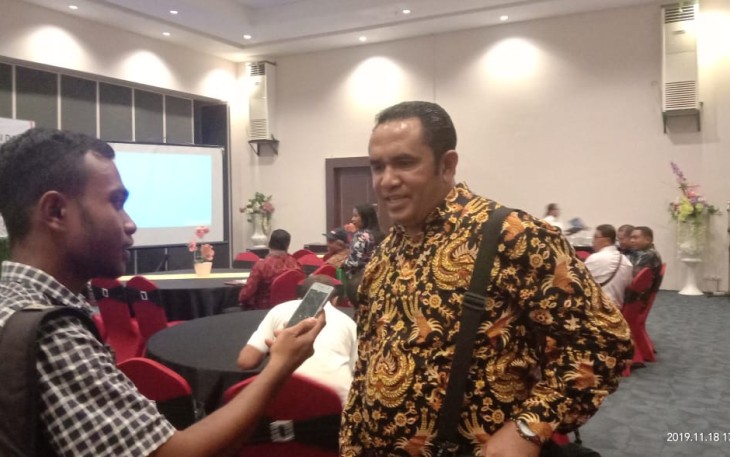 Ketua KPU Kabupaten Ngada Stanislaus Neke