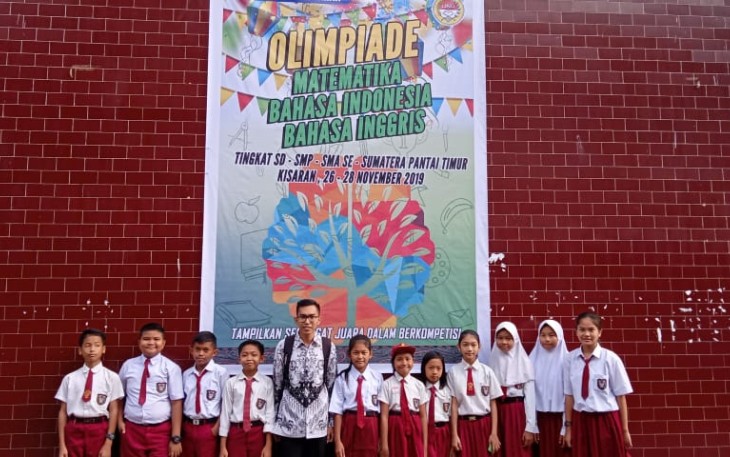 Siswa SD Negeri 010088 Selawan Ikuti Olimpiade