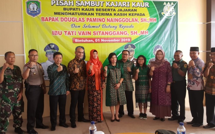 Pisah Sambut Kepala Kepala Kejaksaan Negeri Kabupaten Kaur 