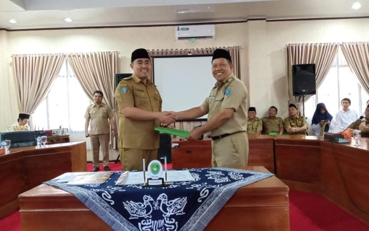 Sertijab Sekwan Kota Bengkulu