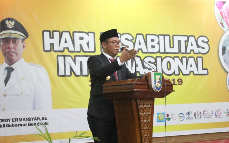 Wakil Gubernur Bengkulu Dedy Ermansyah 