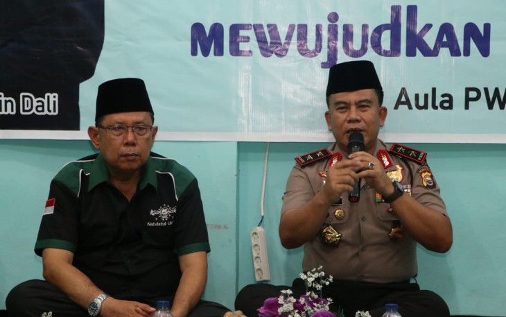 Kapolda Bengkulu Irjen Pol Supratman saat menjadi narasumber