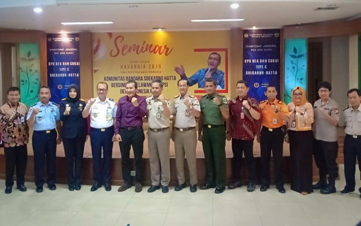 Danramil 02/Btc Ikuti Seminar Peringati Hari Korupsi Sedunia