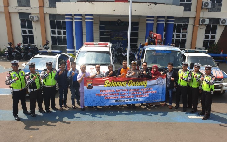 Satgas Quick Respon Siap Bantu Tangani Laka Lantas Terpadu