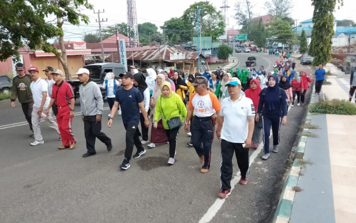 Jalan Sehat TP PKK Kota Bengkulu 