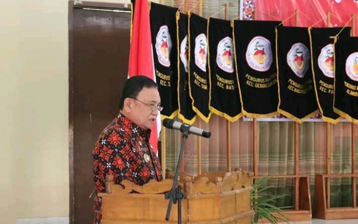 Wakil Bupati Lampung Barat Drs H Mad Hasnurin