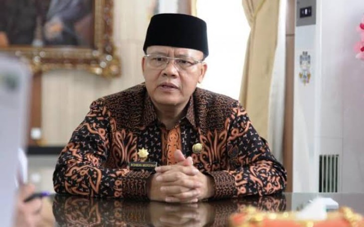 Gubernur Bengkulu Rohidin Mersyah  