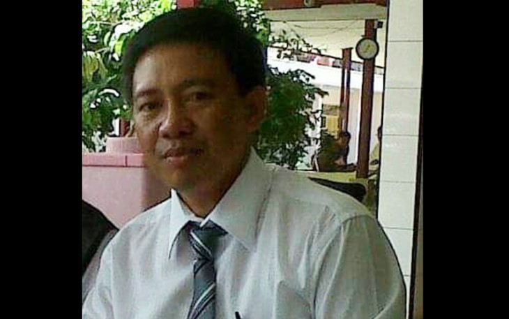 Esyan Siratjudin selaku Ketua Koperasi Tetap Bumi Selaras (TBS)