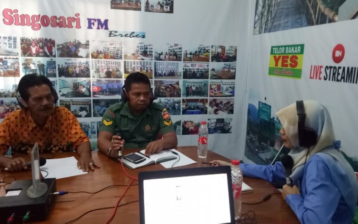 Aksi Babinsa Bantarkawung Brebes Dalam Meminimalisir Dampak Bencana Alam