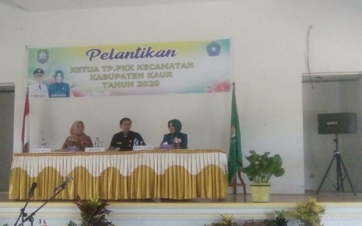 Bupati Kaur Hadiri Pelantikan PKK Se-Kabupaten Kaur 