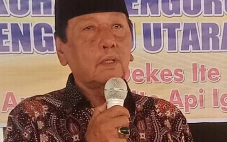 Ketua Umum Forum Masyarakat Rejang Bengkulu Utara Hazadin Harun 