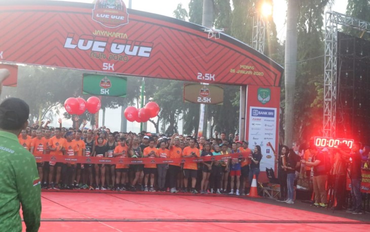 Loe Gue Run dalam rangka HUT Kodam Jaya/Jayakarta