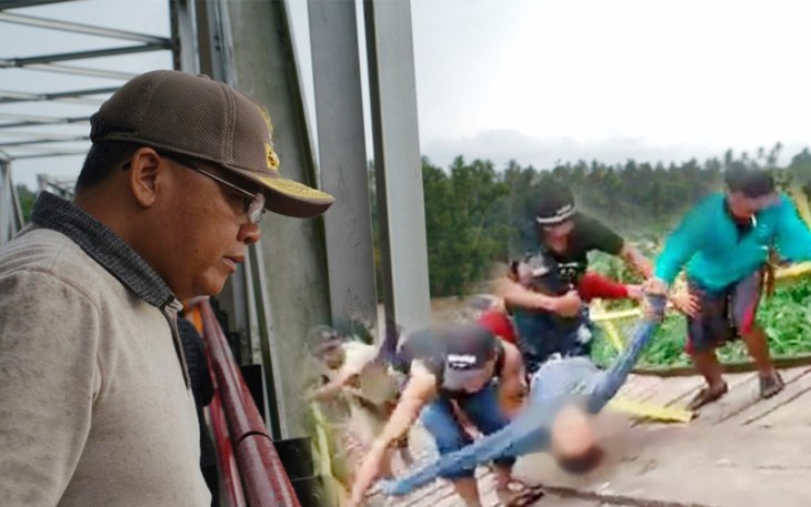 Gubernur Rohidin tinjau lokasi kejadian tragedi jembatan putus di Kaur