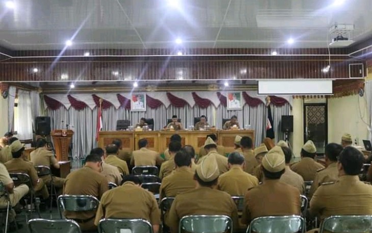 Pemkab Lambar Gelar Coffee Morning 