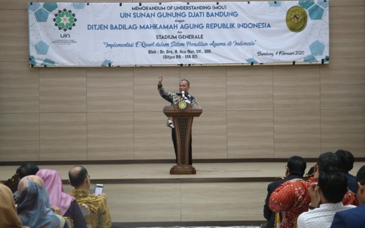 Rektor UIN SGD Prof Mahmud 