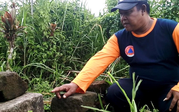 Batu Bata Kuno Diduga Bagian Candi