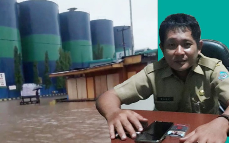 Kadis PUPR kota Bitung Rudi Tenokh 